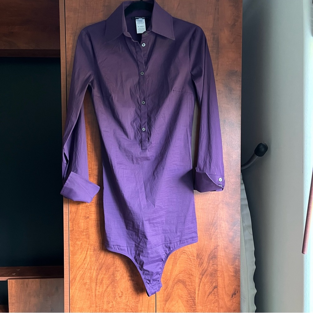 Patricia Pepe Purple Bodysuit / Size 42